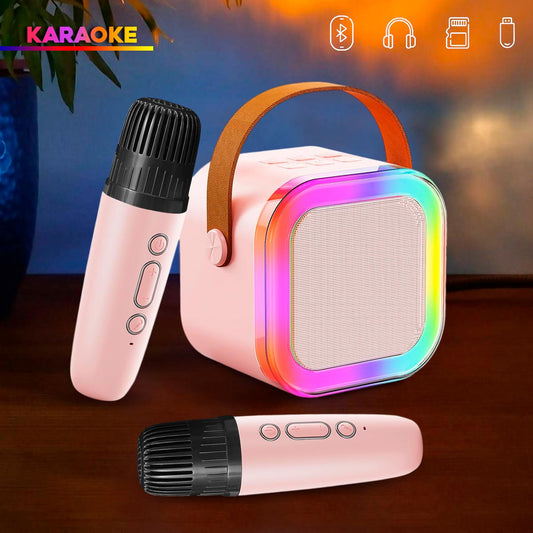 Kit De Karaoke Parlante Mágico+Micrófono