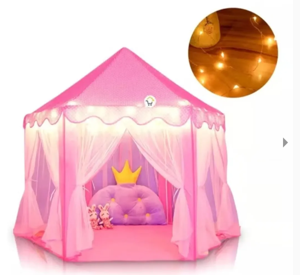 Carpa infantil grande con luces